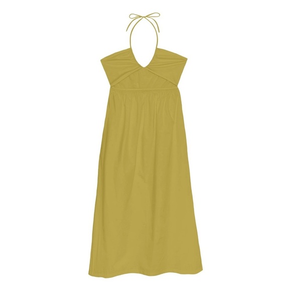 Mikoh Women’s Enna Cutout Midi Dress in Sea Moss Size 2 Resortwear Vacation - Picture 1 of 9